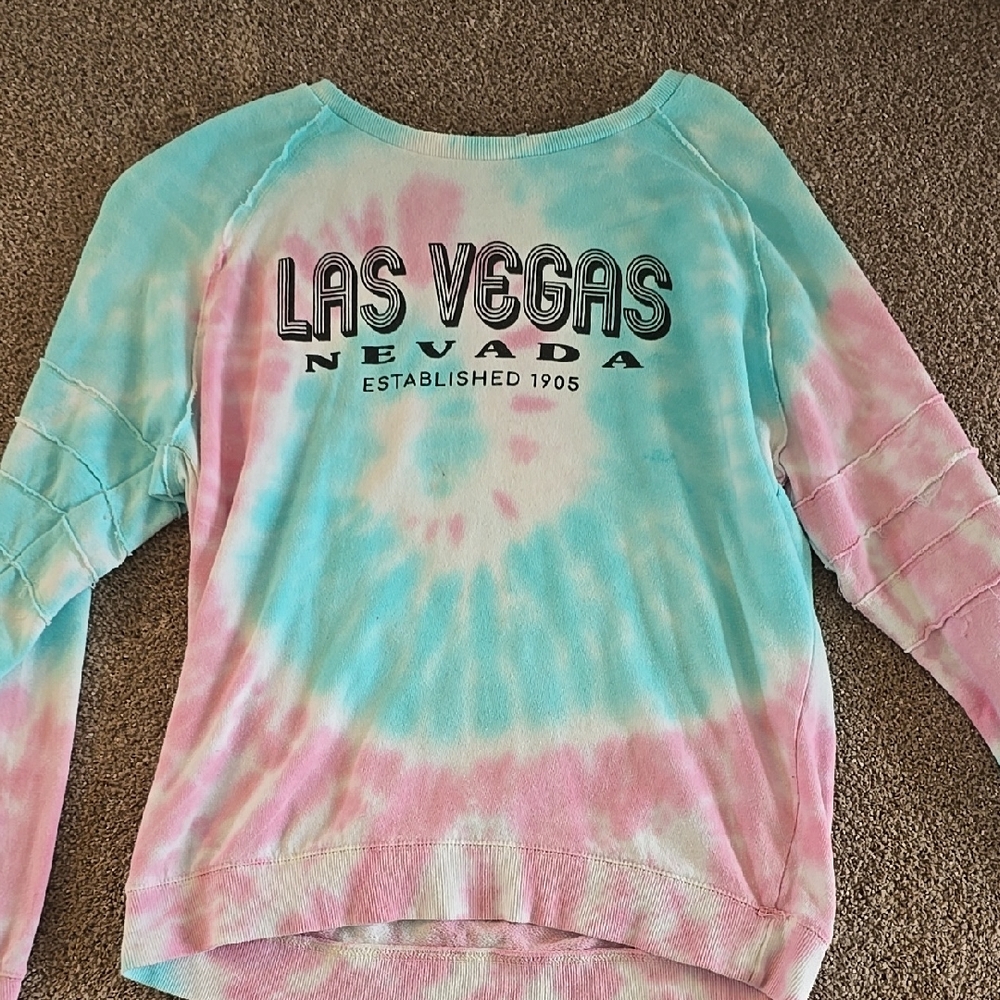 Tie-Dye Las Vegas Sweatshirt
